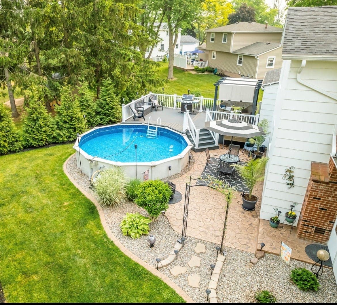Compass Contracting backyard transformation
