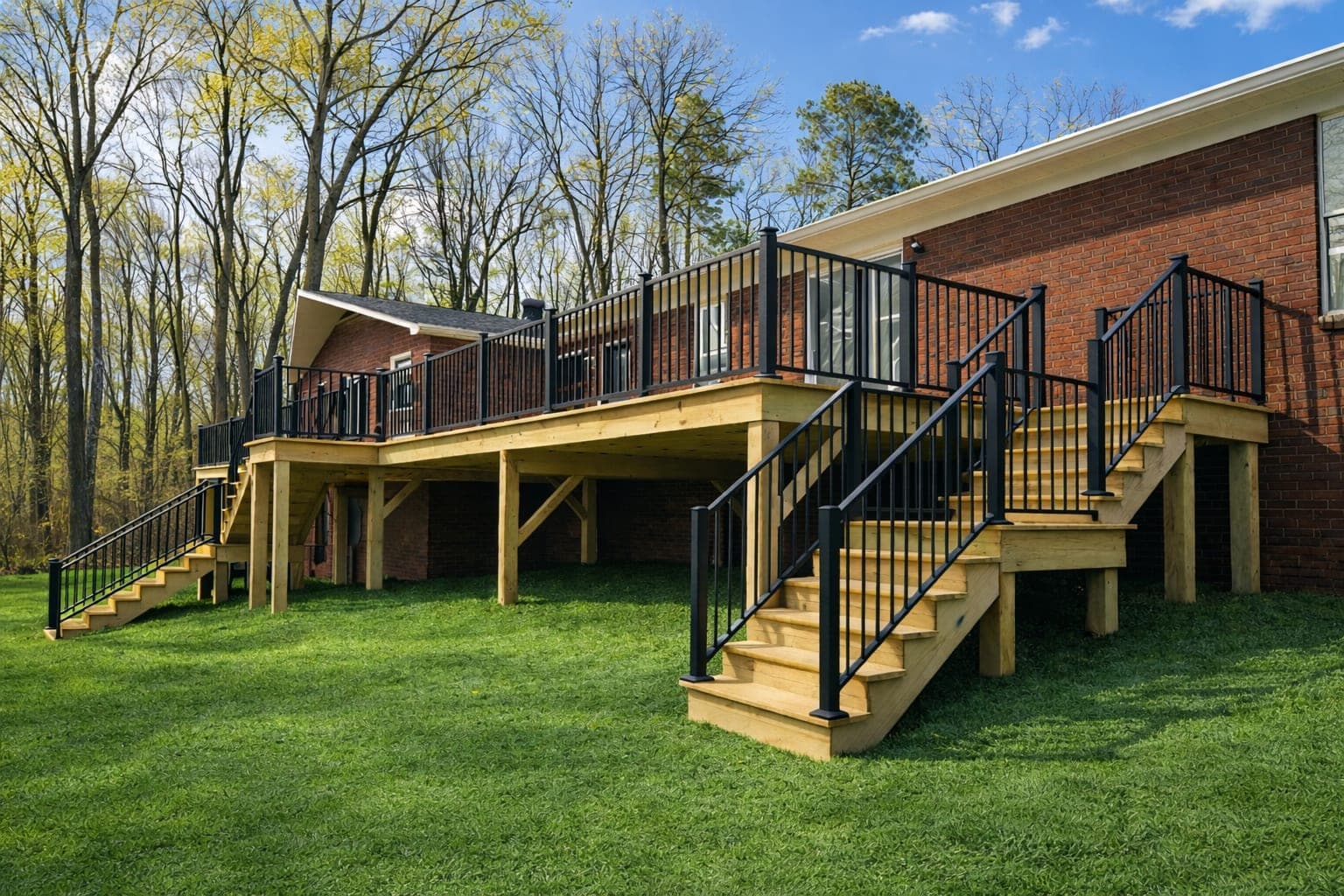 Compass Contracting custom deck